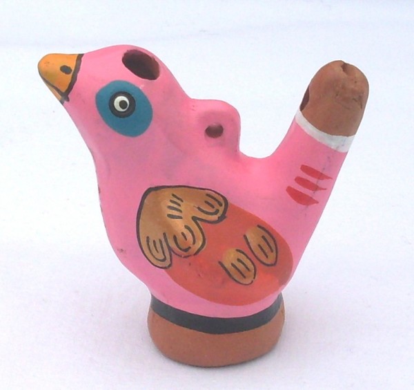 Vogelpfeife pink